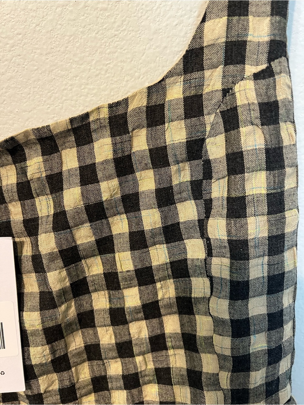 NWT Princess Polly Black and Cream Gingham Maxi Dress - Picture 5 of 9